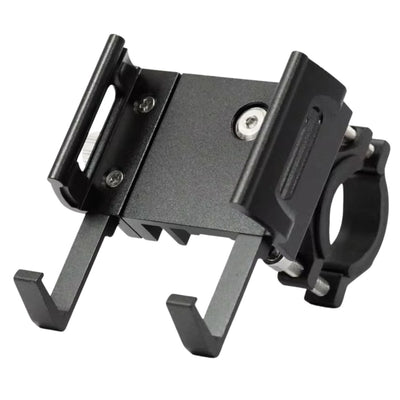 Soporte para celular de metal reforzado para manubrio de moto o bici