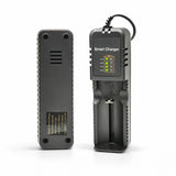 Cargador universal inteligente para baterías de litio 18650, 21700 y 26650 — imagen 4 de 5