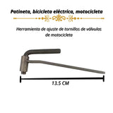Llave de acero endurecido para ajuste preciso de válvulas de motocicleta — imagen 2 de 3