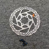 Disco de freno de acero reforzado y ventilado para bicicleta — imagen 3 de 4