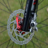 Disco de freno de acero reforzado y ventilado para bicicleta — imagen 2 de 4