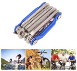 Llave multiherramienta 11 en 1 para bicicleta, compacta y portátil — imagen 3 de 4