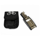Kit de herramientas 16 en 1 para bicicleta con parches y funda de transporte — imagen 2 de 4