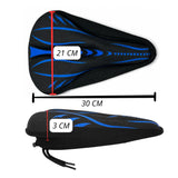 Funda de silicón suave, impermeable y transpirable para asiento de bicicleta — imagen 4 de 5