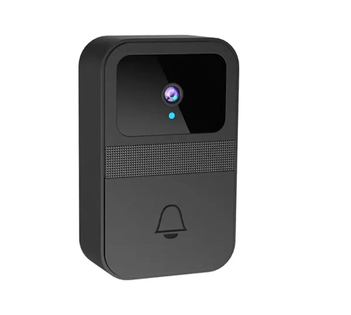Timbre Hancdon M6 Inteligente Inalámbrico Con Cámara negro Fralugio