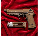 Réplica Beretta M9A3 de CO2 dorada con blowback y ráfaga — imagen 5 de 5