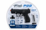 Réplica de resorte Walther P22 negra con kit de balines — imagen 3 de 7