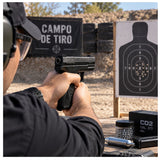 Pistola de aire CO2 color negro calibre .177 para tiro recreativo — imagen 4 de 4
