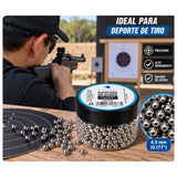 Envase de balines de acero calibre 4.5 mm para tiro deportivo — imagen 8 de 8