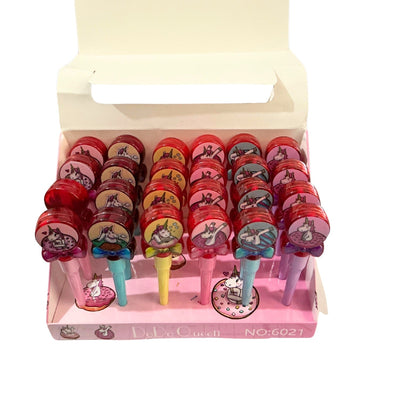 Lip gloss infantil en presentación de una pieza