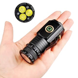 Linterna LED 3P9 resistente al agua con control de carga — imagen 1 de 5
