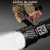 Maxi linterna LED con panel COB trasero y power bank — imagen 3 de 6