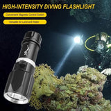 Linterna de buceo recargable con 3 pasos de intensidad — imagen 4 de 5