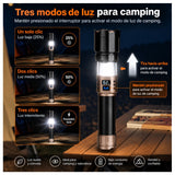 Lámpara LED multifunción con luz de camping desplegable y power bank — imagen 6 de 6