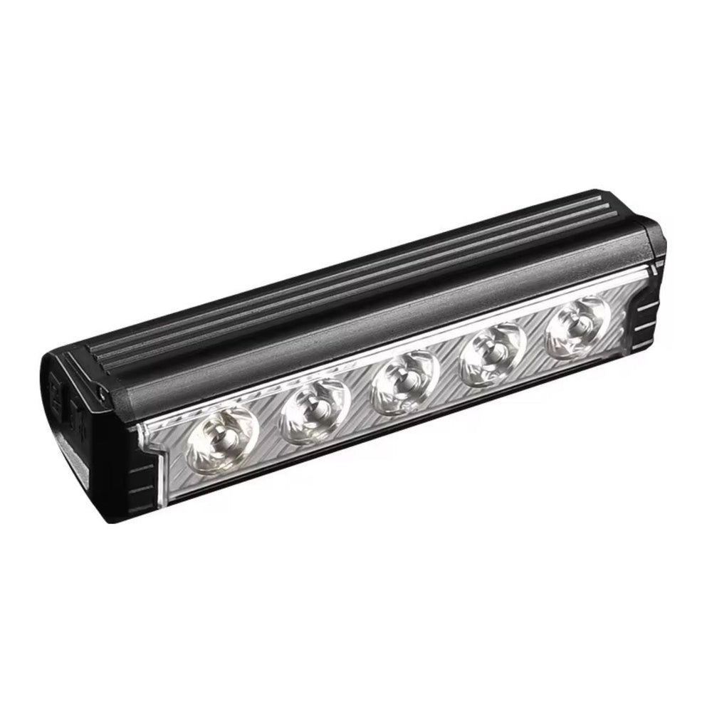 Lámpara LED para bicicleta de 2000 lúmenes con lente tipo TIR