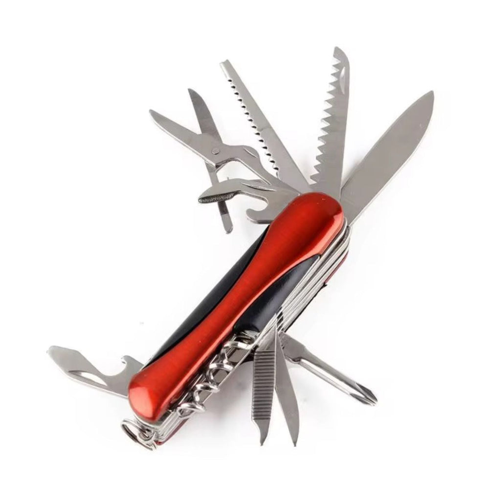 Navaja multiusos 11 en 1 plegable para camping y emergencias