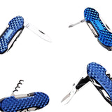 Navaja multiusos 12 en 1 compacta de 9 cm color dorado — imagen 4 de 5