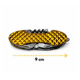 Navaja multiusos 12 en 1 compacta de 9 cm color dorado — imagen 5 de 5