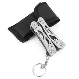 Pinza de bolsillo multiherramienta 11 en 1 con funda y llavero metálico — imagen 2 de 5