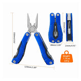 Multiherramienta plegable de bolsillo con 16 funciones para camping y pesca — imagen 2 de 4