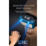 Linterna minera con sensor de movimiento y luces blanca, ámbar y roja — imagen 2 de 5