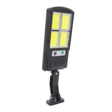 Lámpara LED con sensor nocturno, panel solar y control remoto — imagen 2 de 4