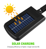Lámpara LED con sensor nocturno, panel solar y control remoto — imagen 4 de 4