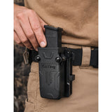 Porta cargador universal tipo holster ajustable con clip para cinturón — imagen 4 de 4
