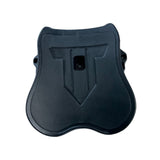 Funda holster negra con porta cargador doble universal — imagen 4 de 4