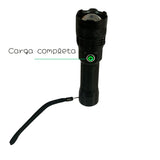 Lámpara táctica LED con efecto patrulla y carcasa metálica resistente — imagen 6 de 7