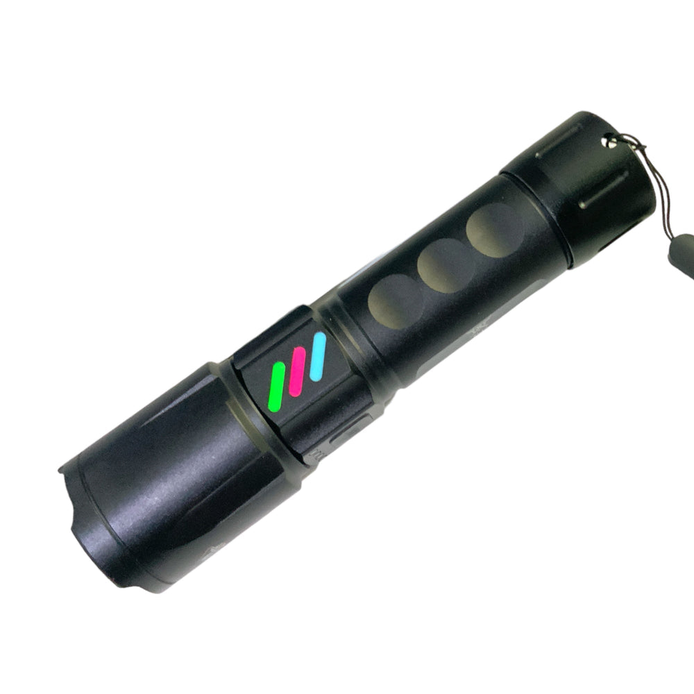 Lámpara LED T180 con 3 modos de luz y zoom ajustable