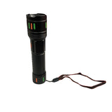 Linterna LED T180 con 3 modos, zoom e indicador digital de batería — imagen 2 de 3