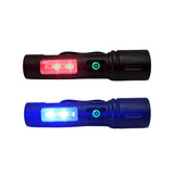 Linterna LED con efecto patrulla, zoom ajustable y 6 modos de luz — imagen 3 de 4