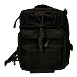 Mochila sling militar EDC caqui de 6.55 litros con sistema MOLLE — imagen 7 de 7