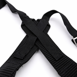 Arnés de soporte ajustable para fajilla táctica en negro y verde militar — imagen 4 de 7