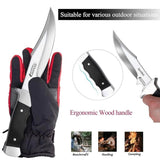 Cuchillo de supervivencia de hoja fija con funda incluida — imagen 4 de 7
