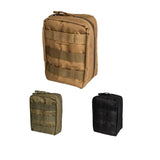 Bolsa botiquín táctico con sistema molle en color caqui — imagen 5 de 5