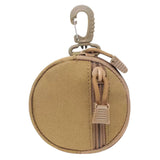 Mini bolsa EDC con mosquetón giratorio porta llaves en negro — imagen 4 de 5