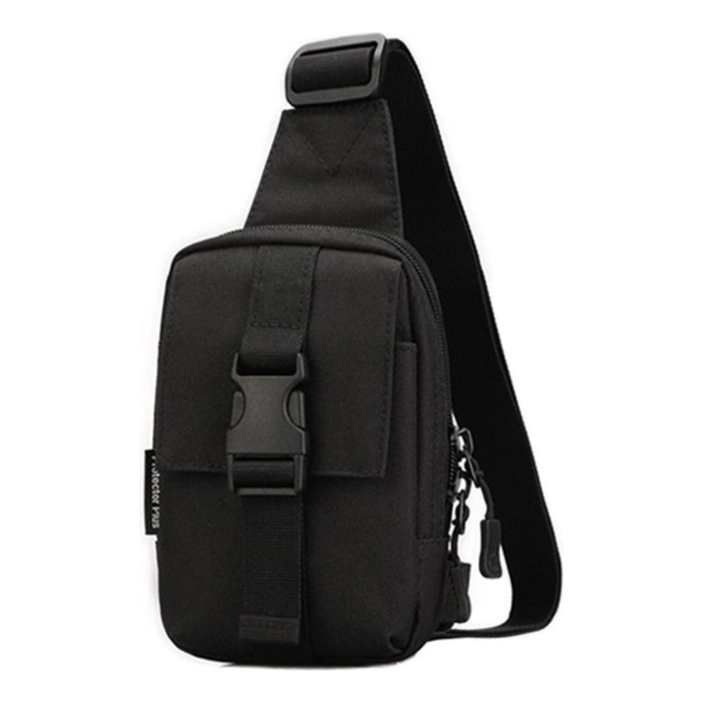 Bolsa compacta con correa, porta celular y tarjetero