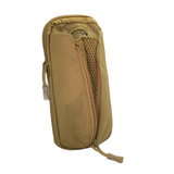 Bolsa militar porta celular con sistema MOLLE en negro, verde y caqui — imagen 1 de 5