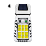 Luz solar portátil de 30W con sensor y control remoto para exteriores — imagen 3 de 3