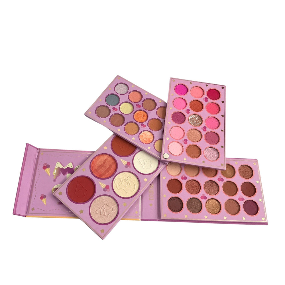 Paleta de sombras de maquillaje con 51 colores