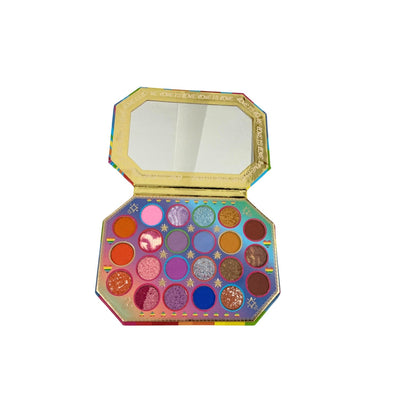 Paleta de sombras de maquillaje con 22 colores