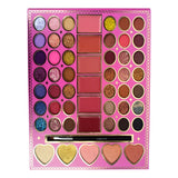 Paleta de maquillaje con sombras, iluminador y labial en 53 tonos — imagen 3 de 3