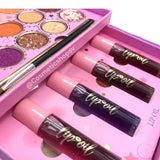 Set de sombras en 15 tonos y labiales en 4 tonos para maquillaje — imagen 4 de 4