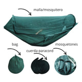 Hamaca para camping con mosquitero para descanso al aire libre — imagen 3 de 5