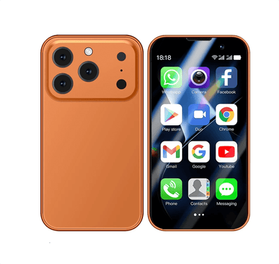 Aiek I17 Mini Smartphone 16gb Rom Android NARANJA - Gadgets y Tecnología en Fralugio México