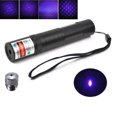 Apuntador Láser Violeta con Cabezal Multipuntos - Gadgets y Tecnología en Fralugio México