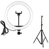 Aro De Luz Led 10 Pulgadas Fralugio Profesional Maquillaje Videollamada Con Tripie Gratis