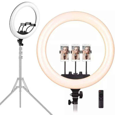 Aro De Luz Led 14 Pulgadas Fralugio Profesional Maquillaje Videollamada Con Tripie Gratis - Gadgets y Tecnología en Fralugio México